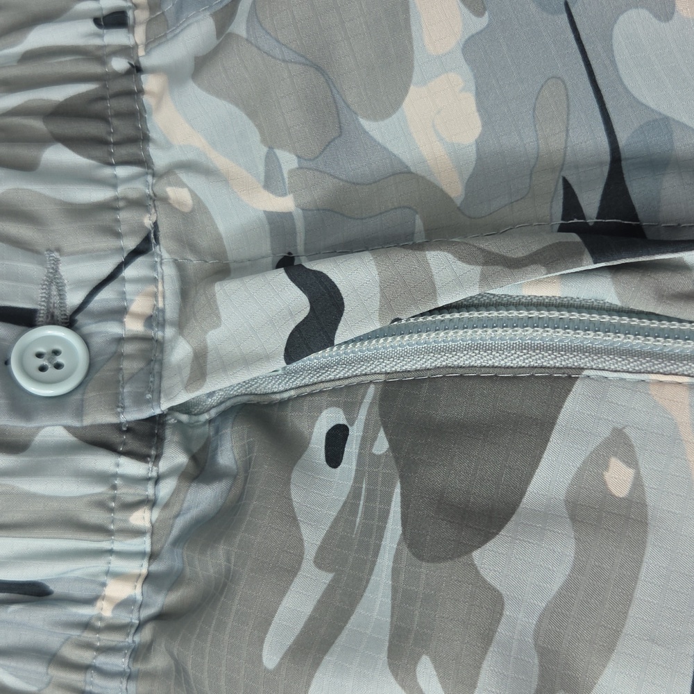 AFTCO Men's Marlin Camo Fishing Casual Shorts Size 38 - Picture 3 of 9